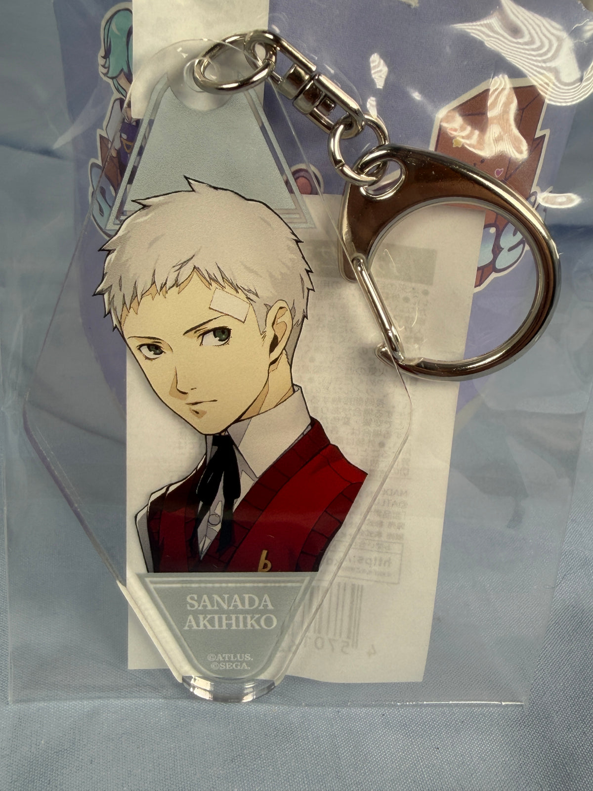 Akihiko Sanada Potrait Diamond Acrylic Keychain Persona 3 Reload