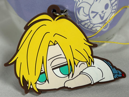 Ash Lynx Darun Rubber Strap Keychain Banana Fish Movic 2019