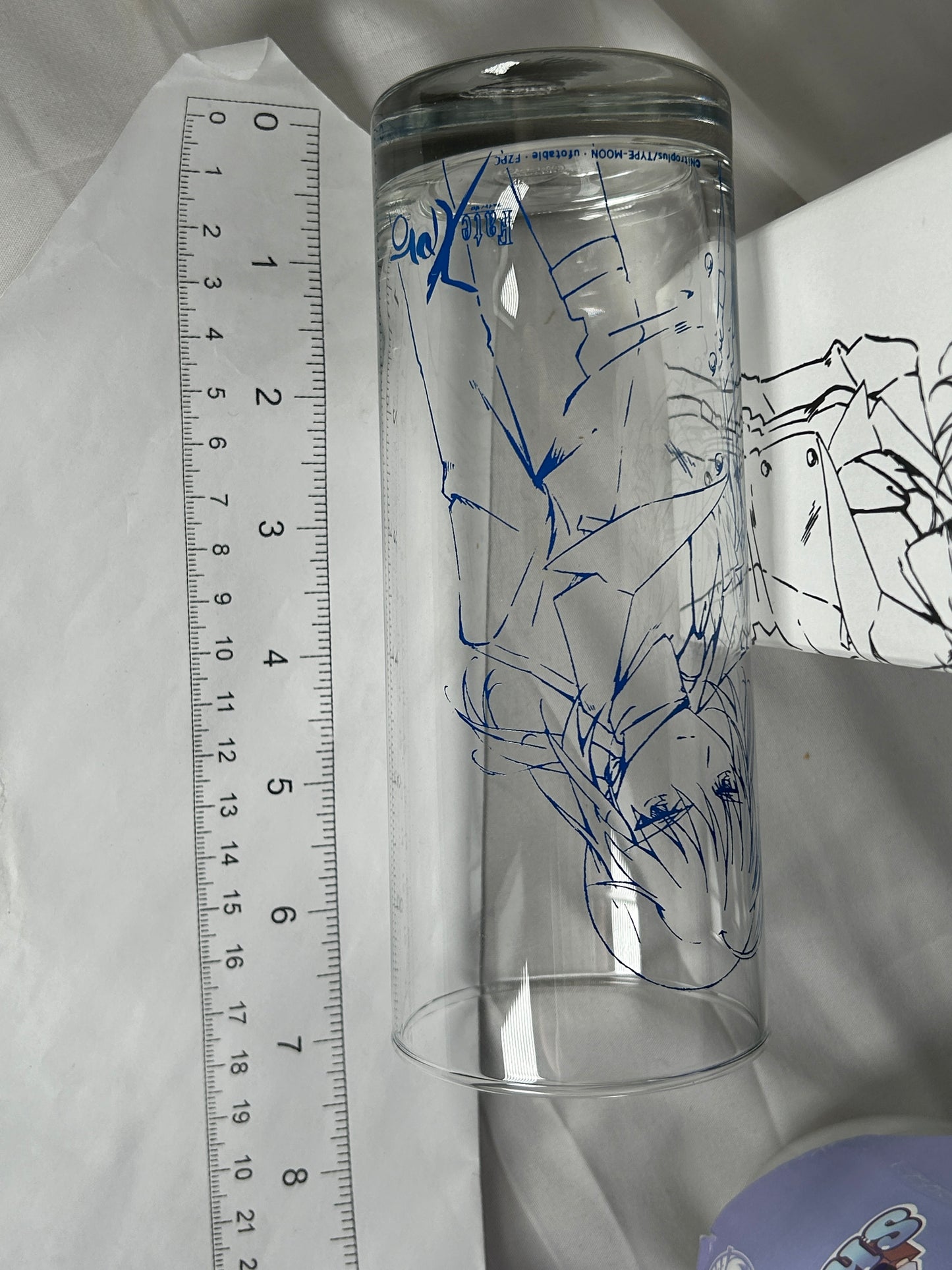 Suit Saber Glass Cup Set Fate Zero Comiket 81 ufotable Limited Item