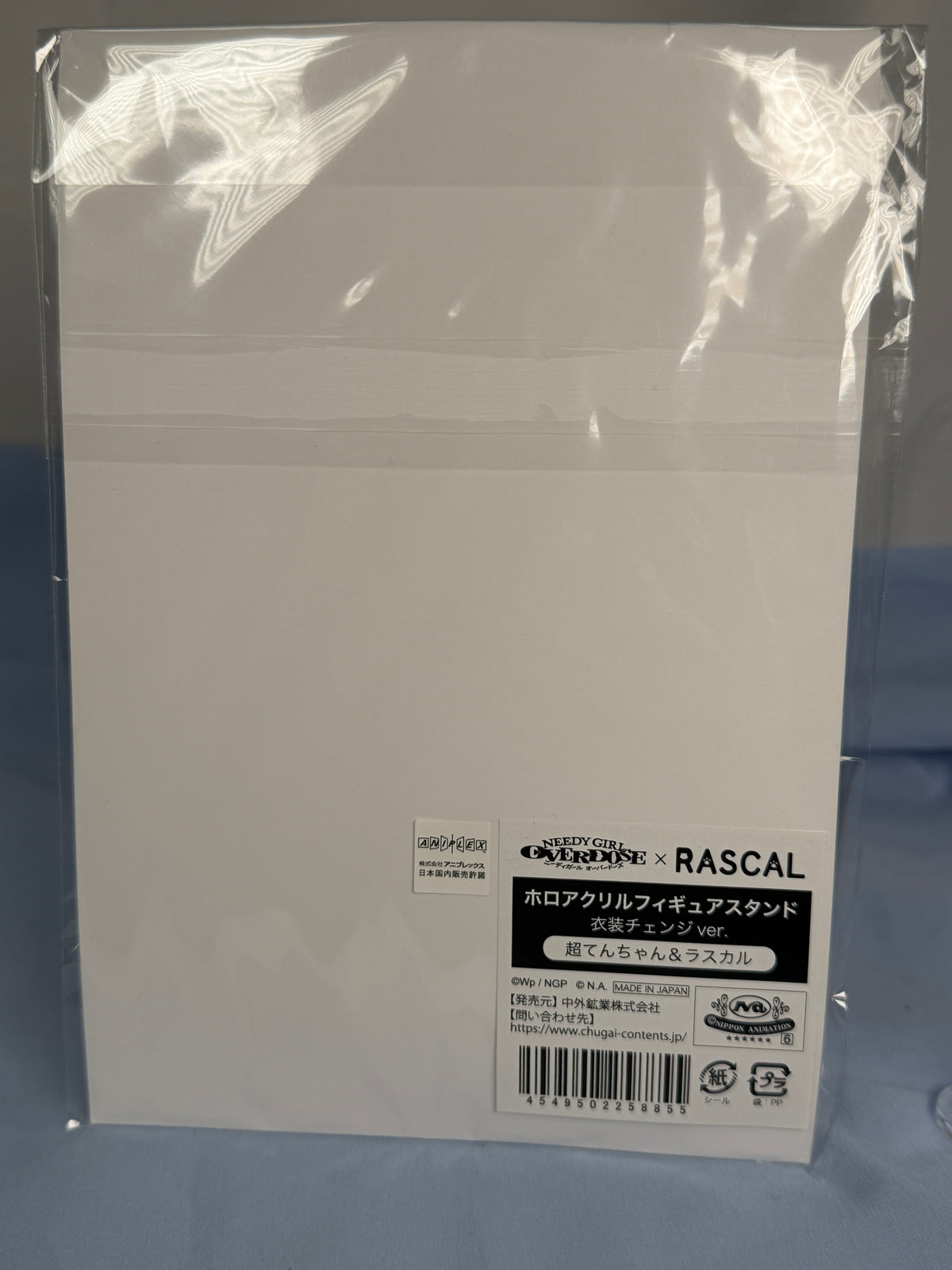 KAngel Rascal Holographic Acrylic Stand Needy Streamer Overload GiGo
