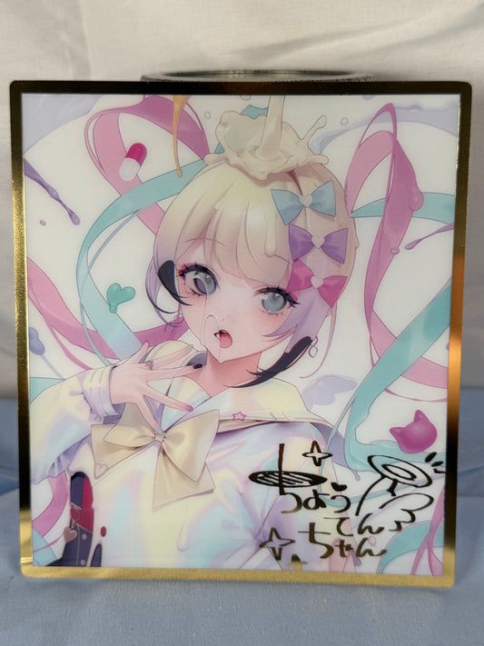 KAngel Milk Signed Plastic Display Needy Streamer Overload