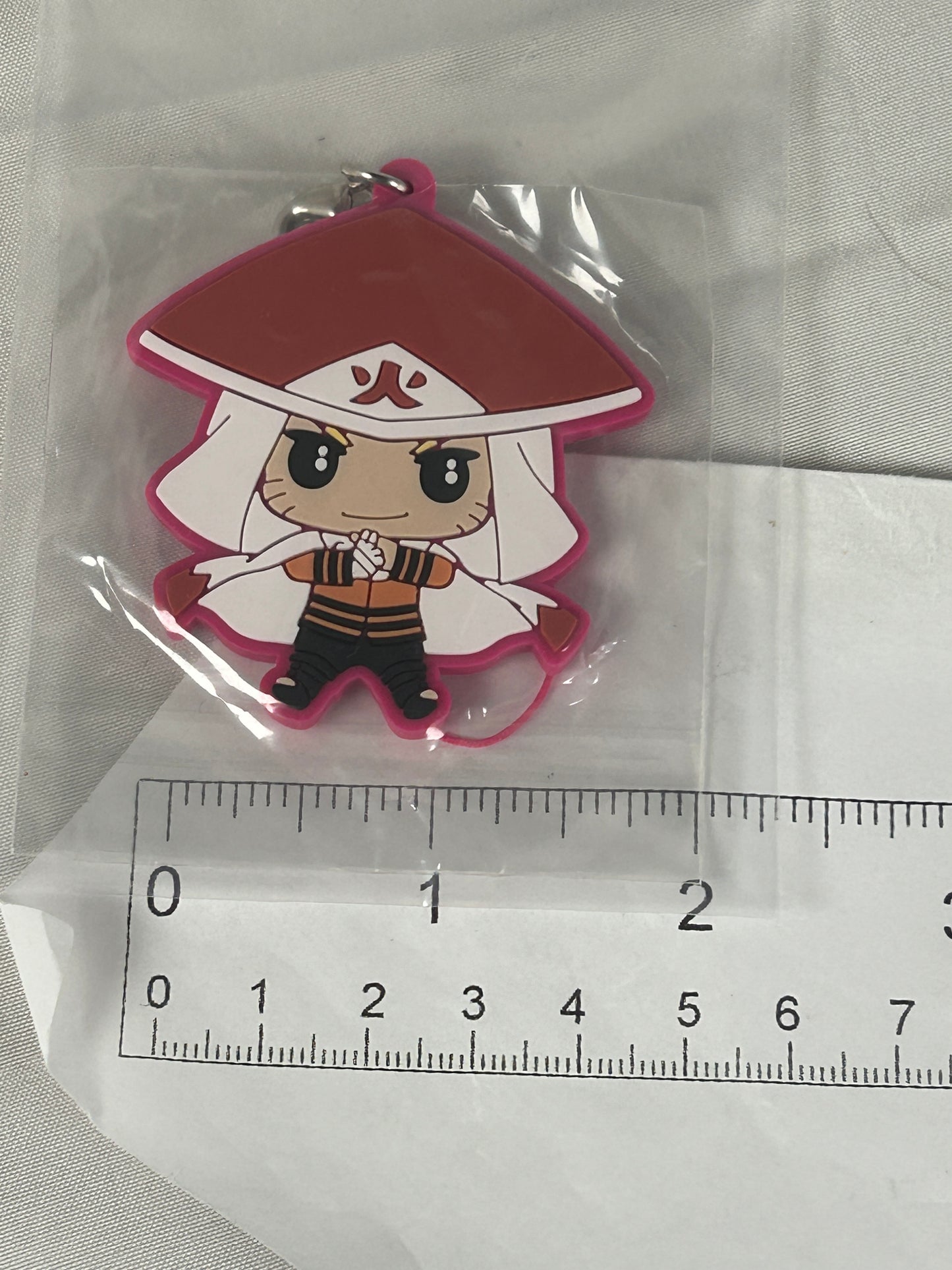 Naruto Uzumaki Rubber Keychain Charm Naruto Next Generations Ichiban Kuji G Prize