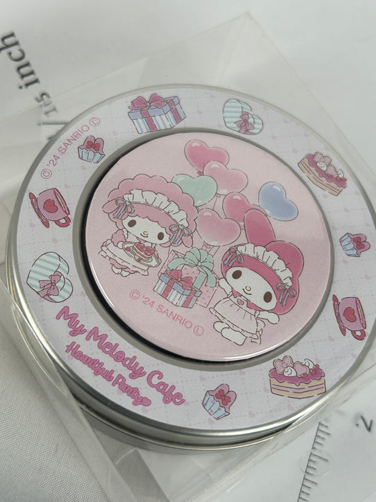 My Melody Heartful Party Tin Casing for Sticky Notes