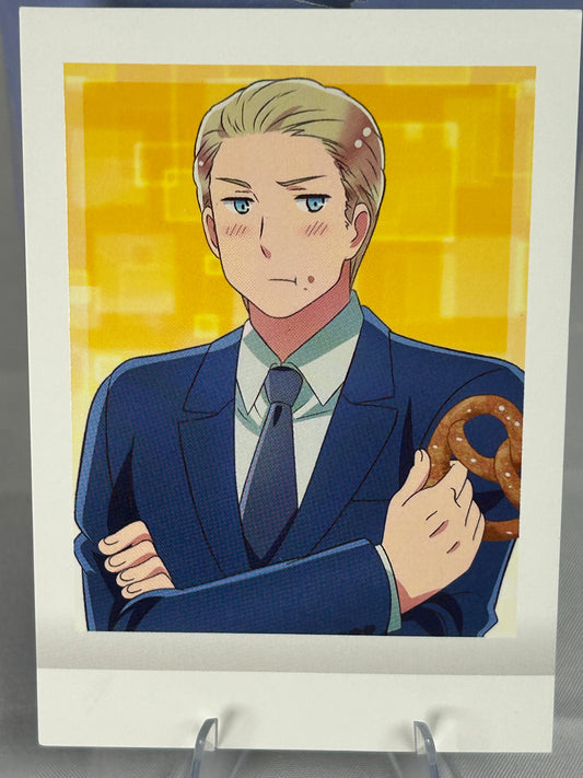 Germany Poloroid Style Card Hetalia World Stars Movic