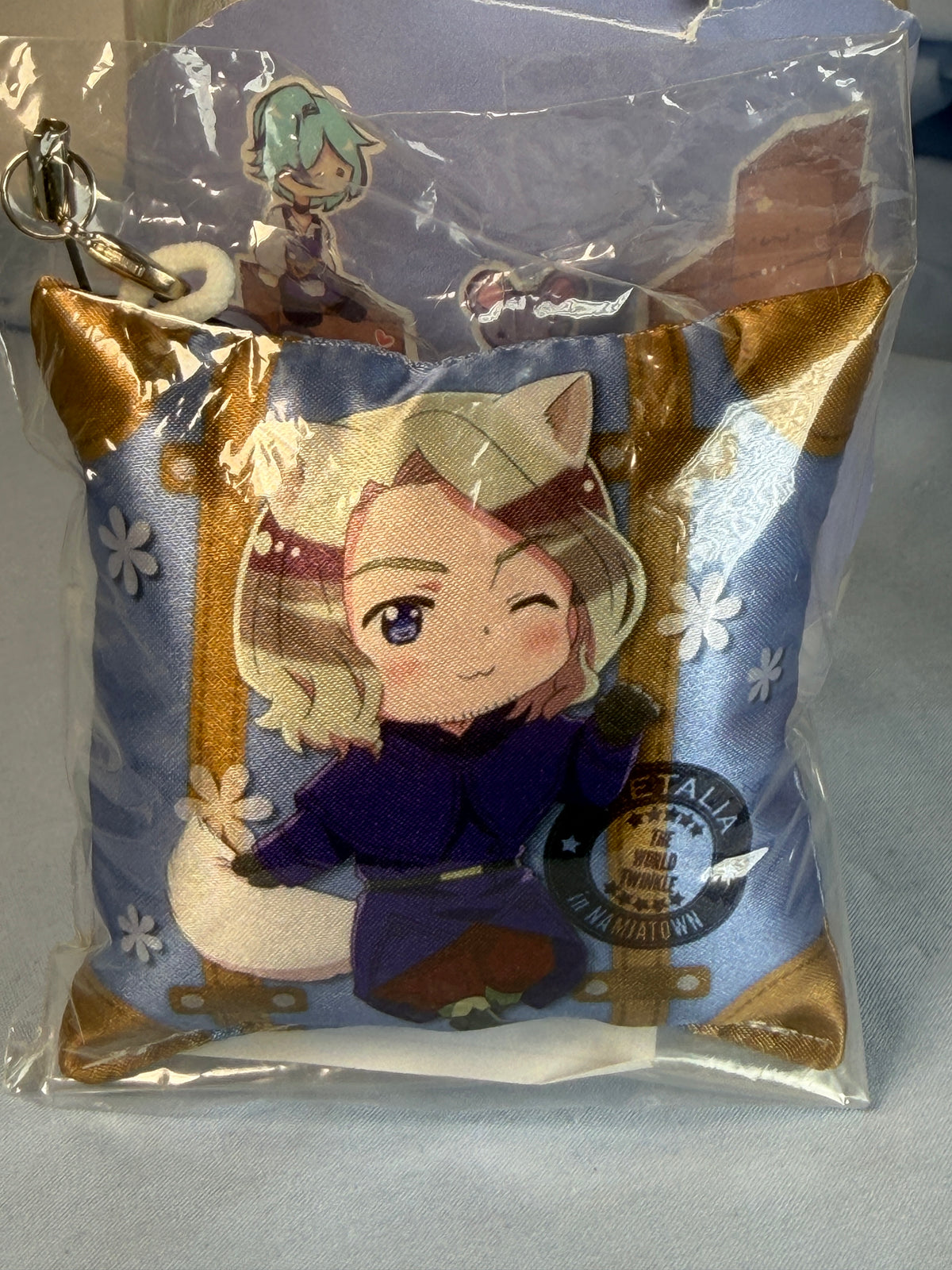 France Namjatown Cushion Plush Keychain Hetalia The World Twinkle 2015