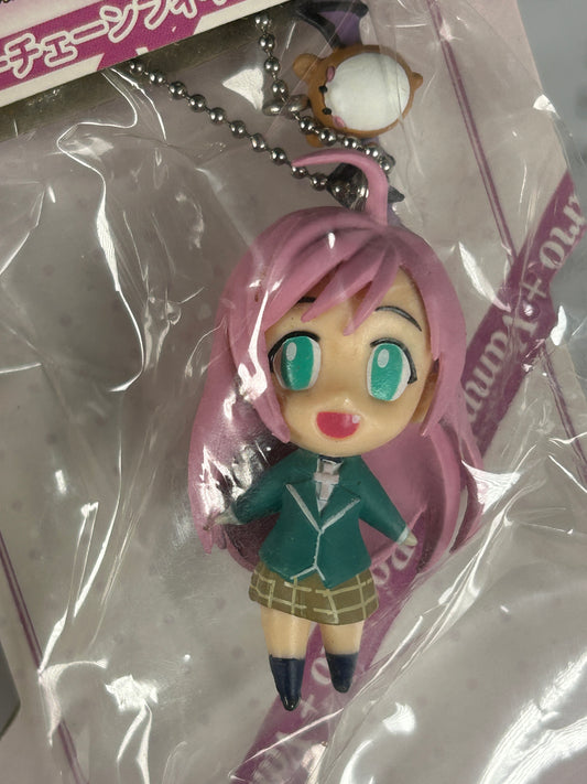 Akashiya Moka Keychain Figure Yujin 2008 Rosario + Vampire