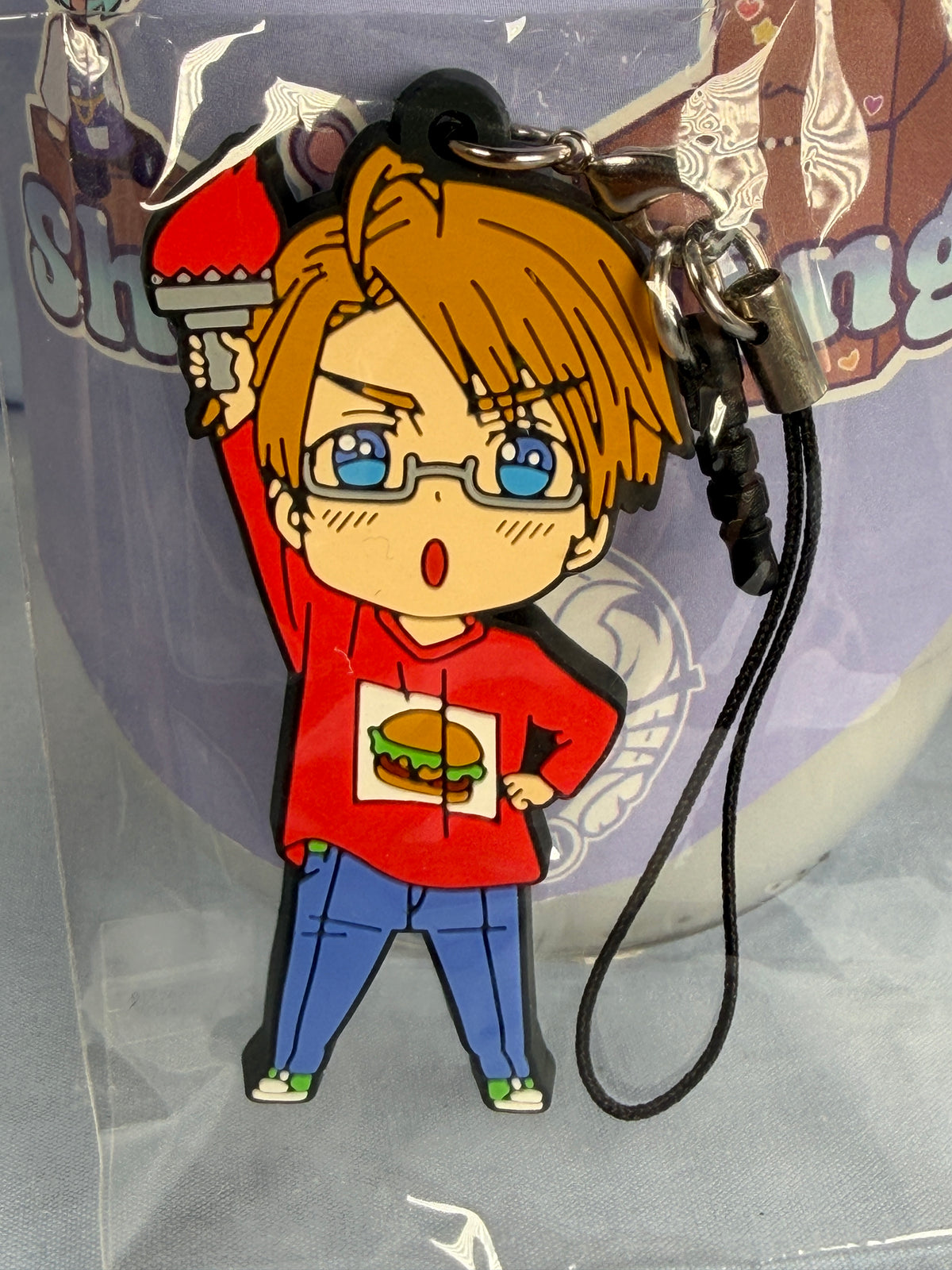 America Rubber Strap Keychain Hetalia The Beautiful World Vol 1 2015