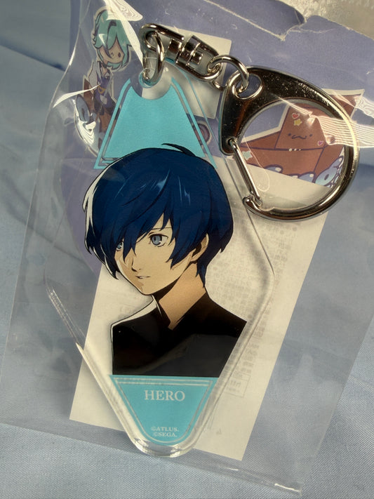 Makoto Yuki Potrait Diamond Acrylic Keychain Persona 3 Reload