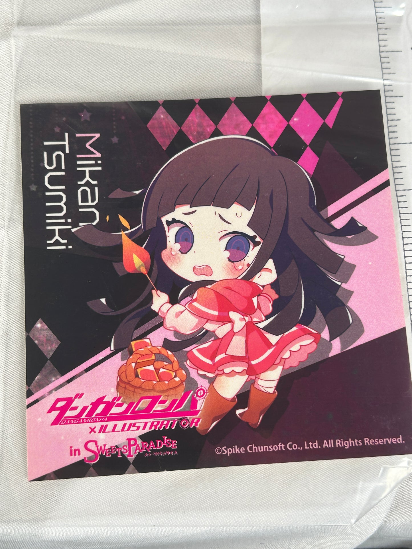 Mikan Tsumiki Coaster New Danganronpa V3 Sweets Paradise