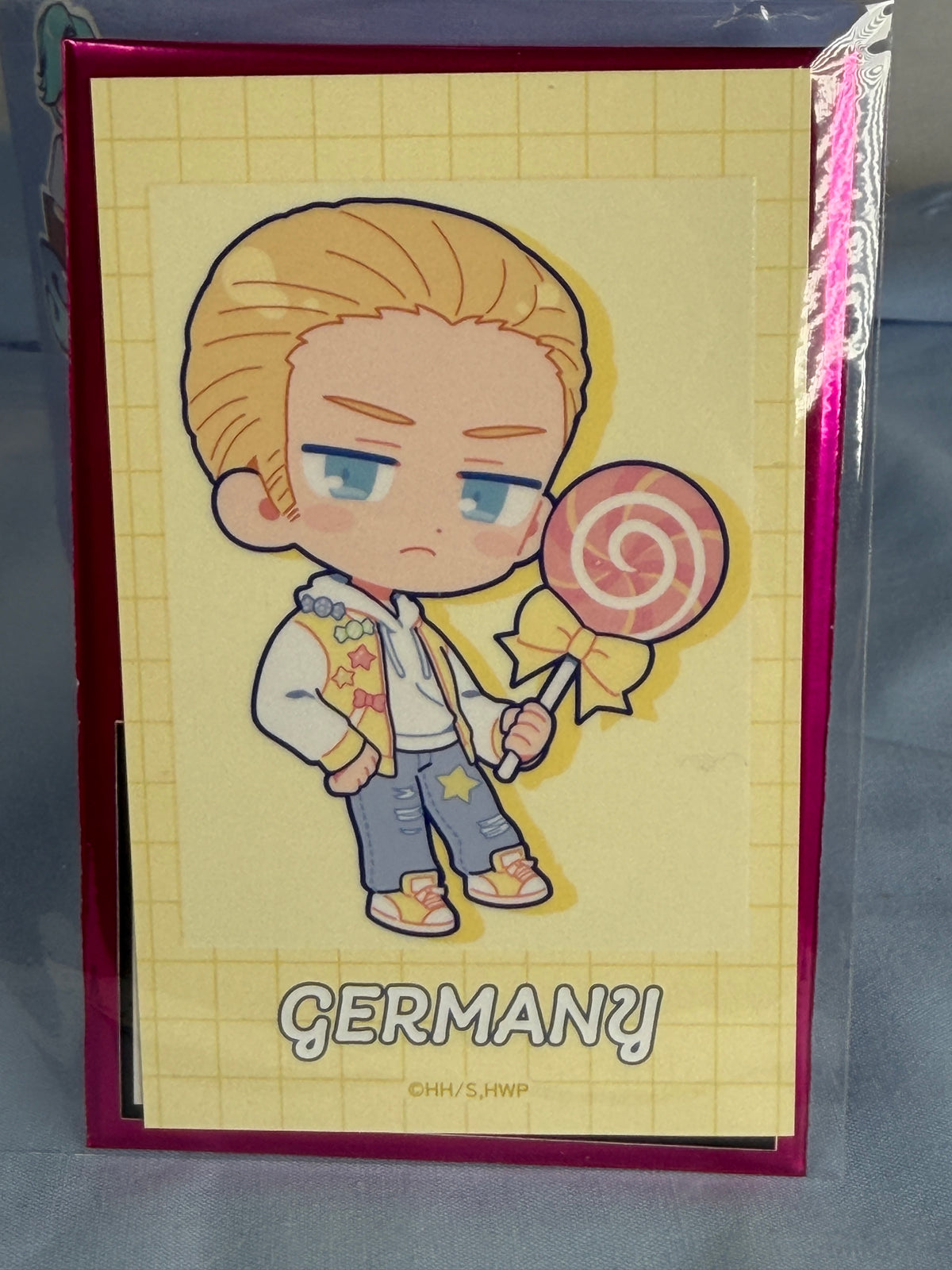 Germany Candy Pop Polaroid Photo Hetalia World Stars