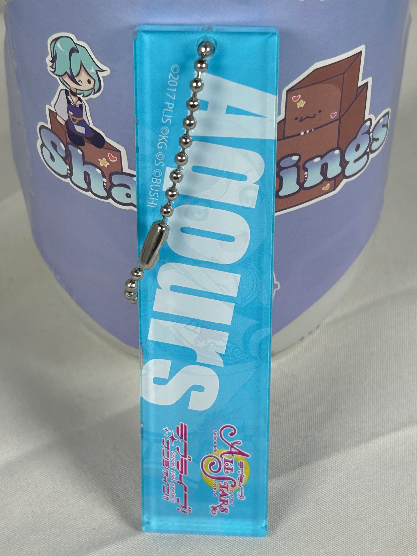 You Watanabe Cheerleader Acrylic Block Keychain Love Live Aqours Sunshine