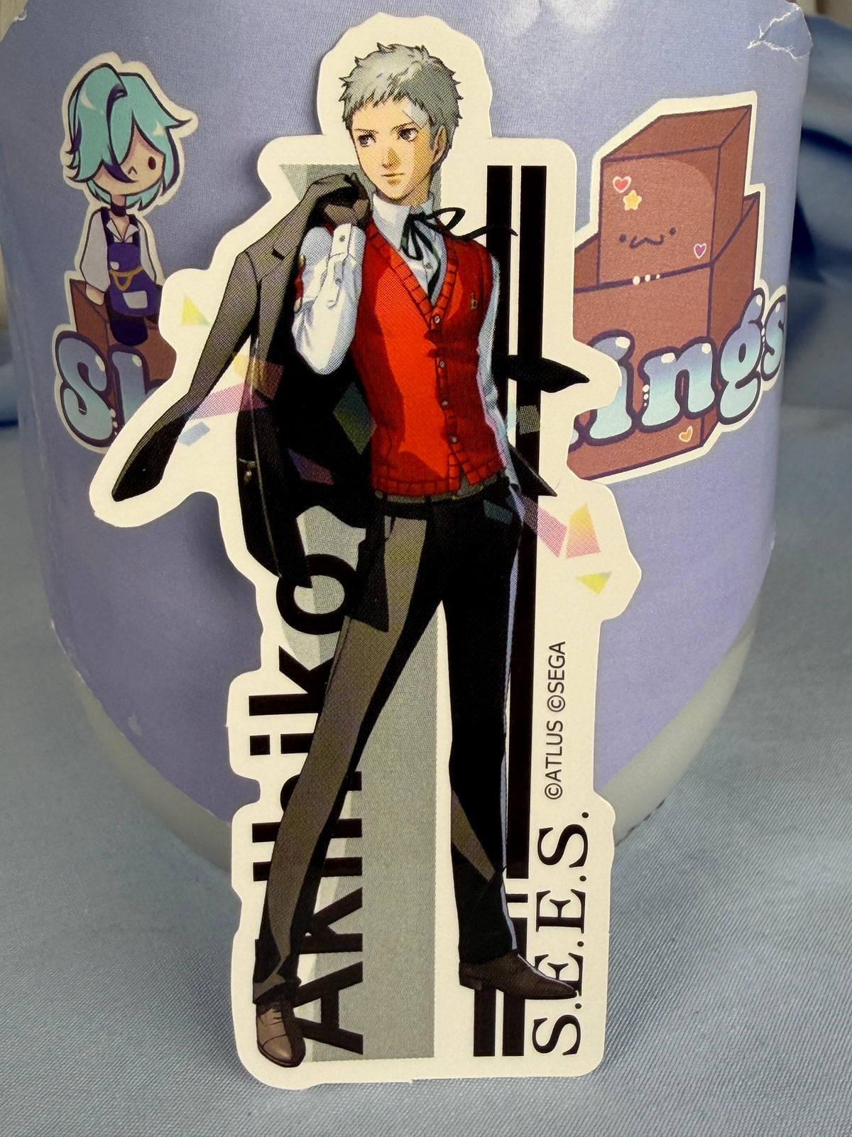Akihiko Sanada Fullbody Sticker Persona 3 Reload