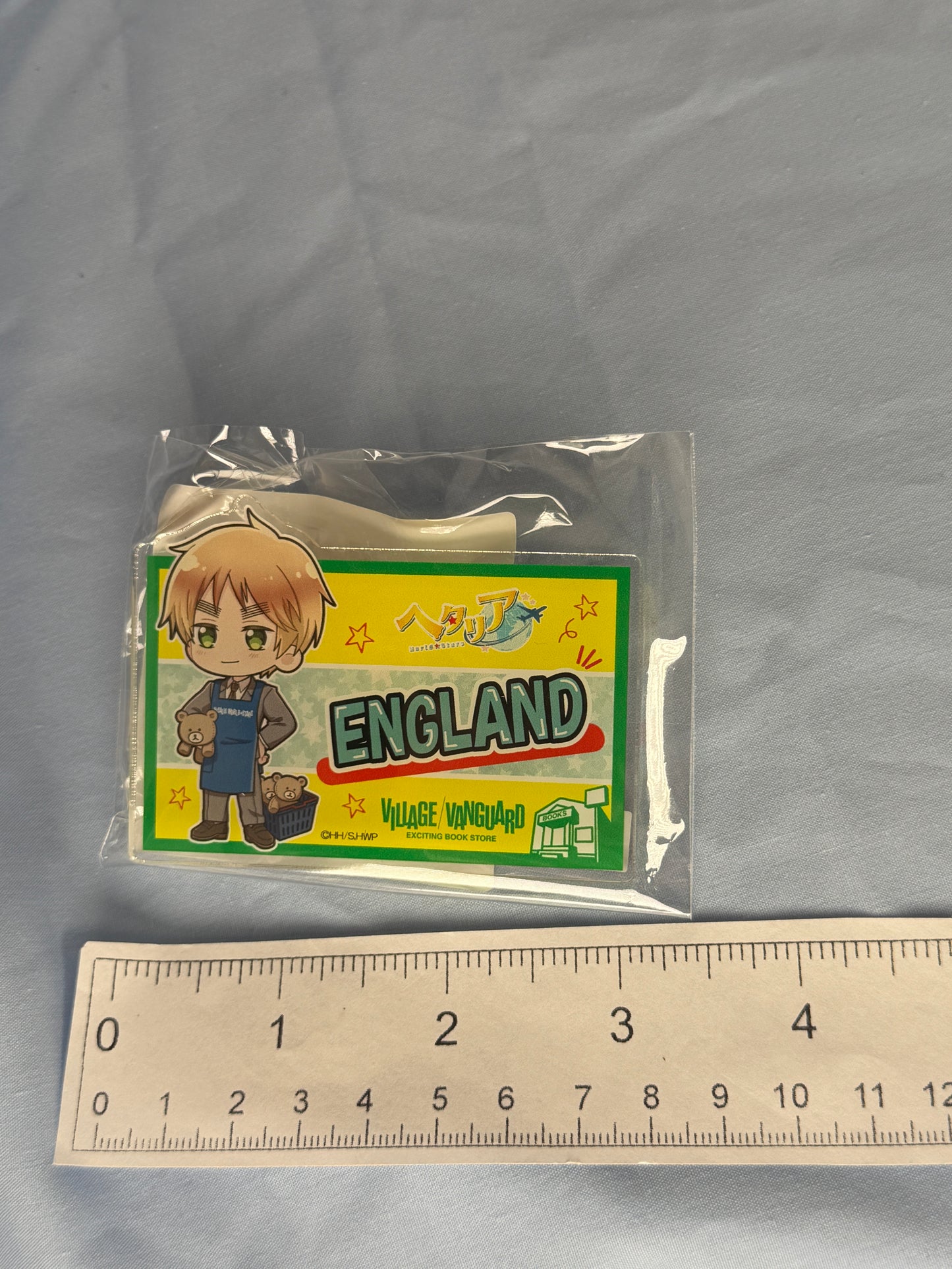 England UK Acrylic Clip Hetalia World Stars x Village Vanguard Collaboration