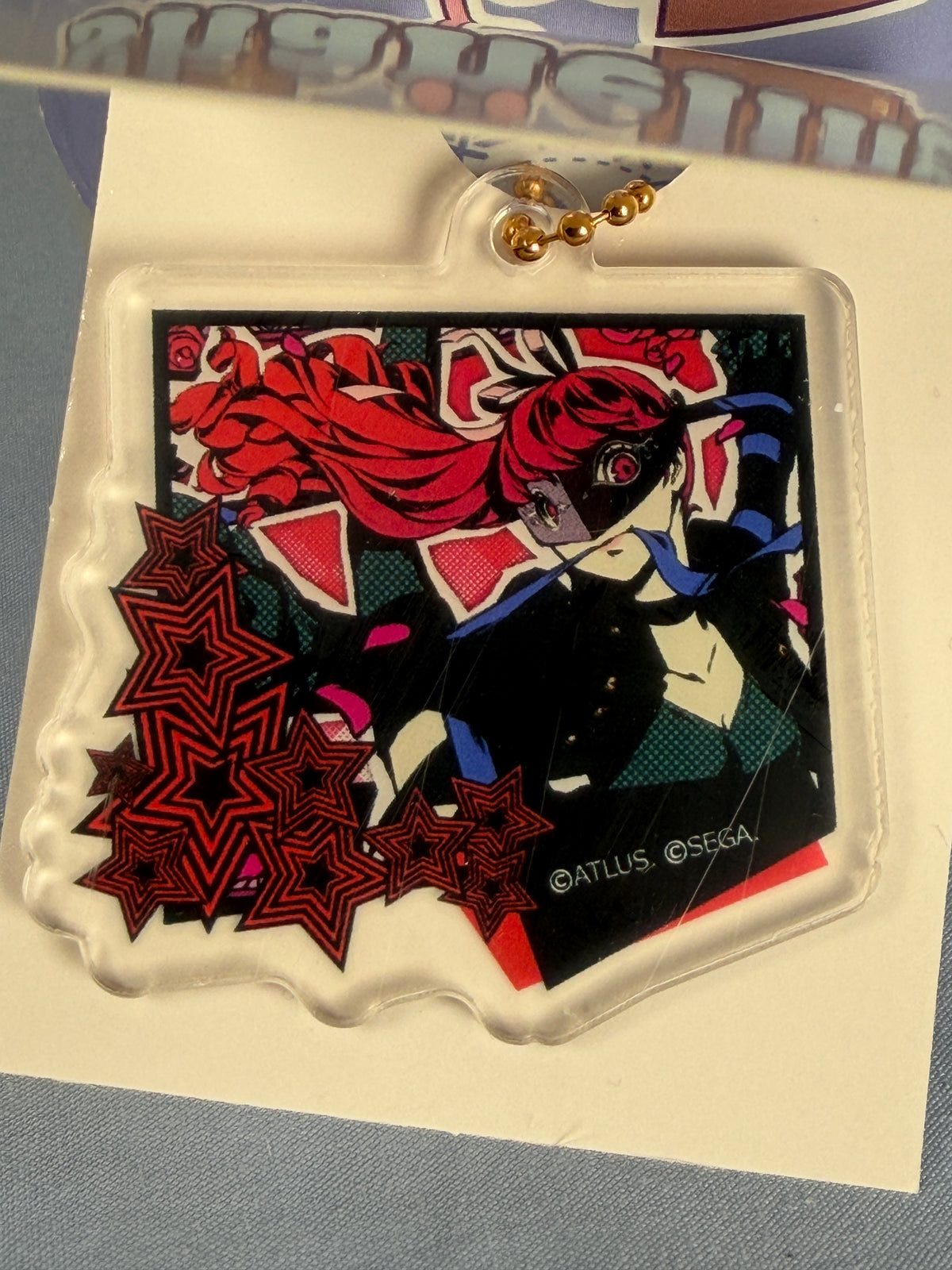 Kasumi Yoshizawa Violet All Out Attack Acrylic Keychain Persona 5 Royal