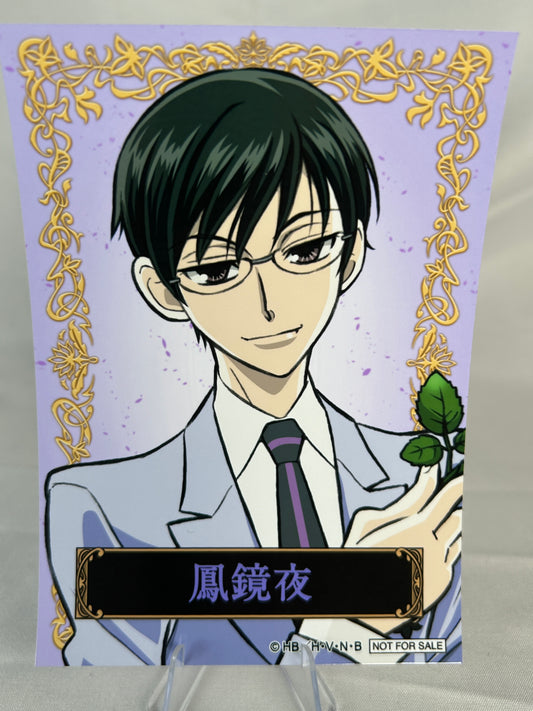 Ootori Kyouya Acrylic Bonus Paper Art Highschool Host Club 20th Anniversary