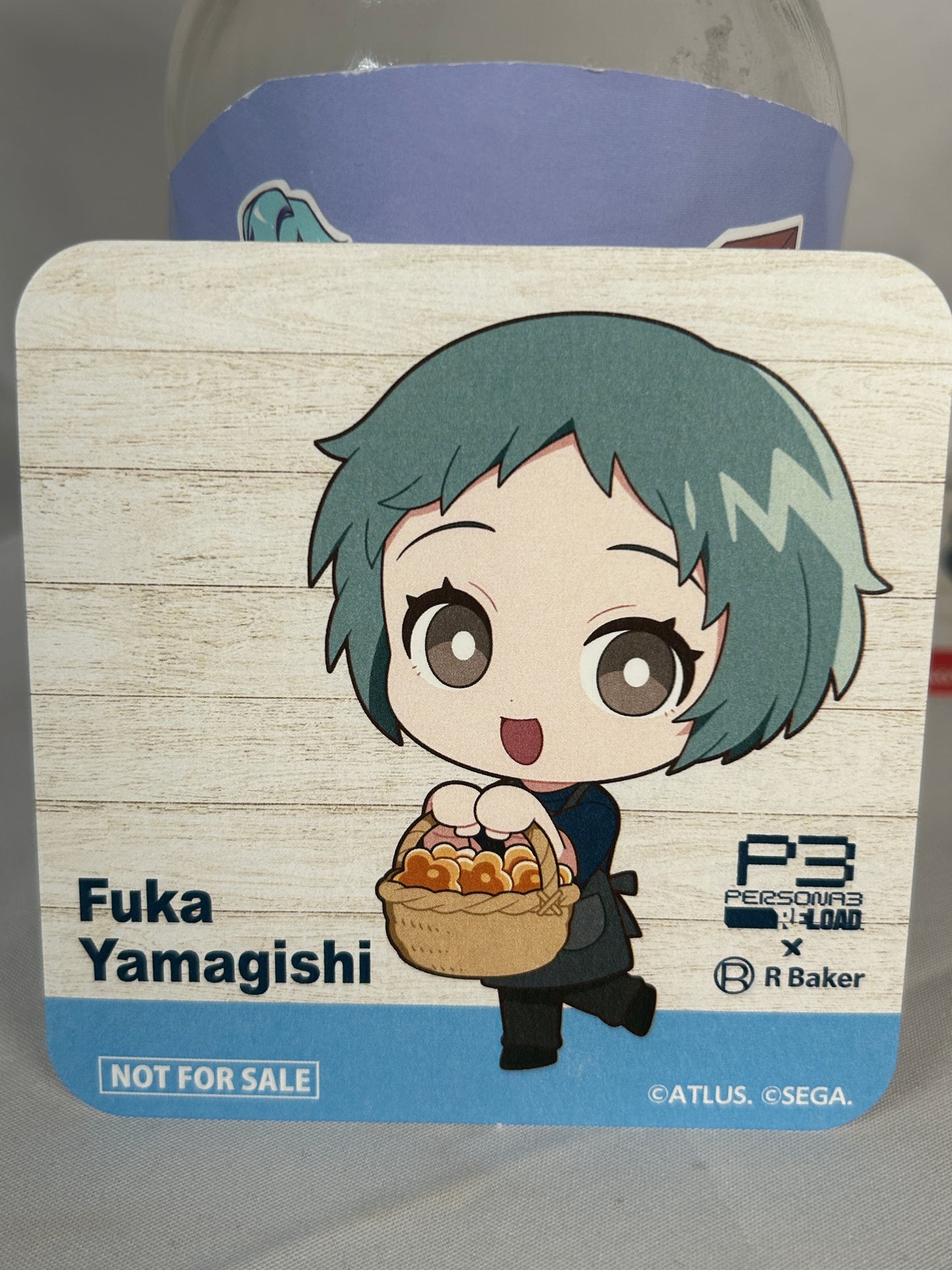 Fuuka Yamagishi Coaster Persona 5 Royal Baker Café