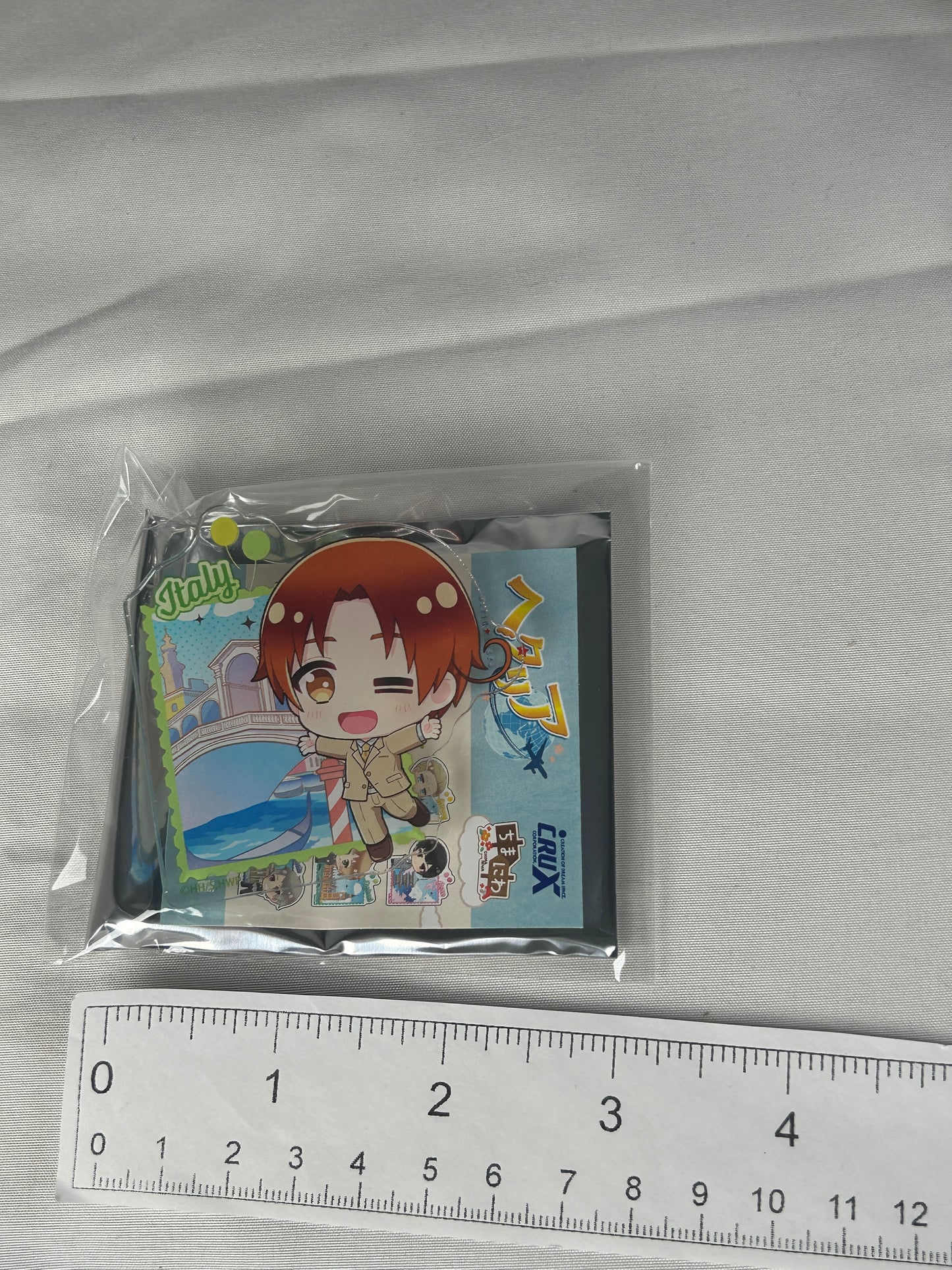 Italy Stamp Acrylic Clip Hetalia World Stars Chimaniwa