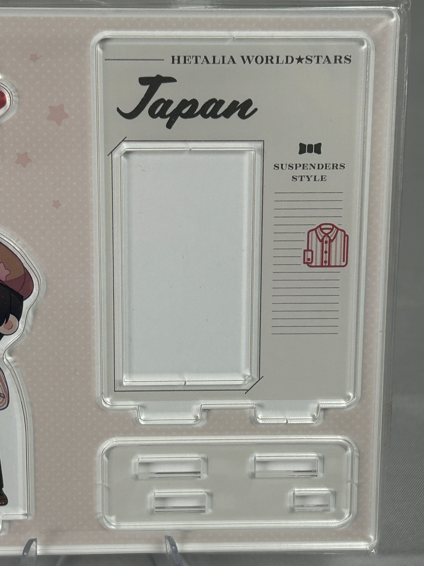 Japan Suspenders Style Acrylic Stand Hetalia World Stars
