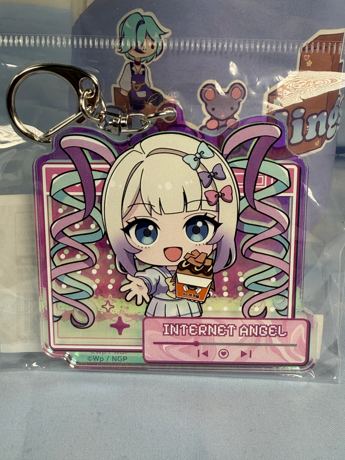 KAngel Takoyaki Acrylic Keychain Needy Streamer Overload x Bakudan-yaki Honpo