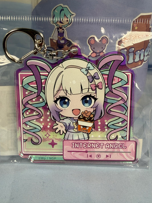 KAngel Takoyaki Acrylic Keychain Needy Streamer Overload x Bakudan-yaki Honpo