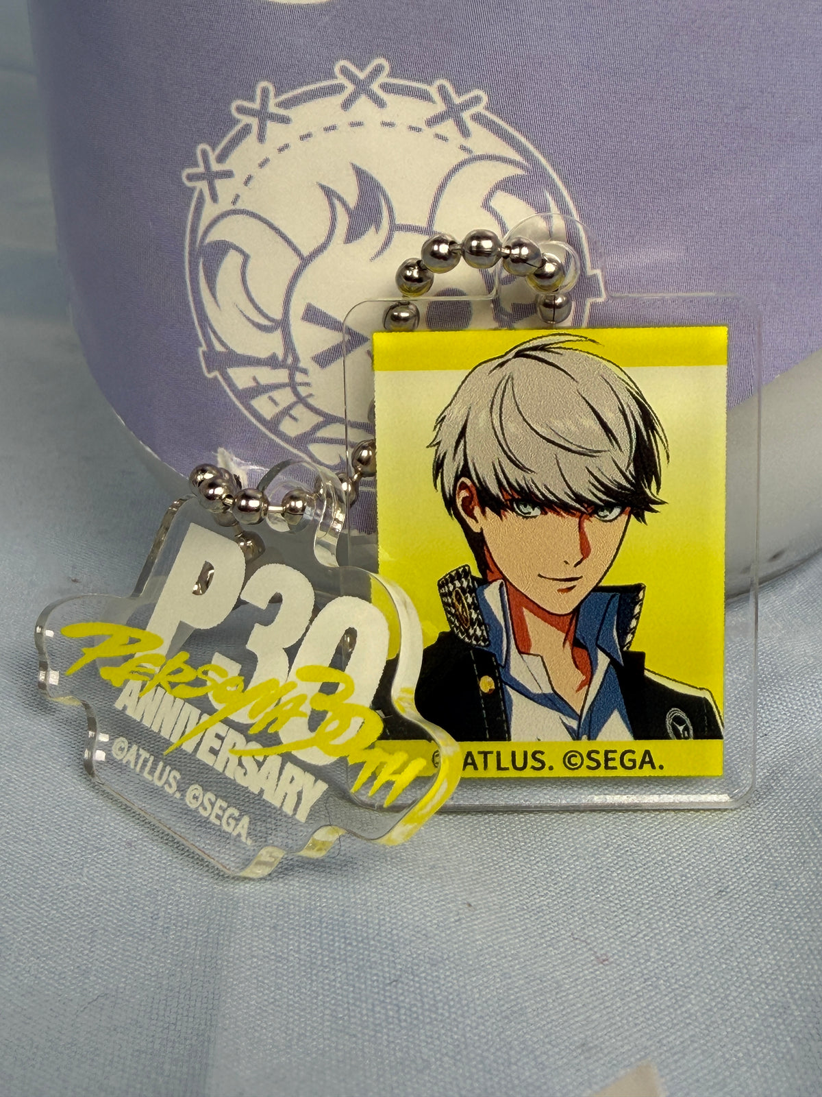 Yu Narukami Acrylic Keychain Persona 4 Golden 30th Anniversary Harakado Cafe