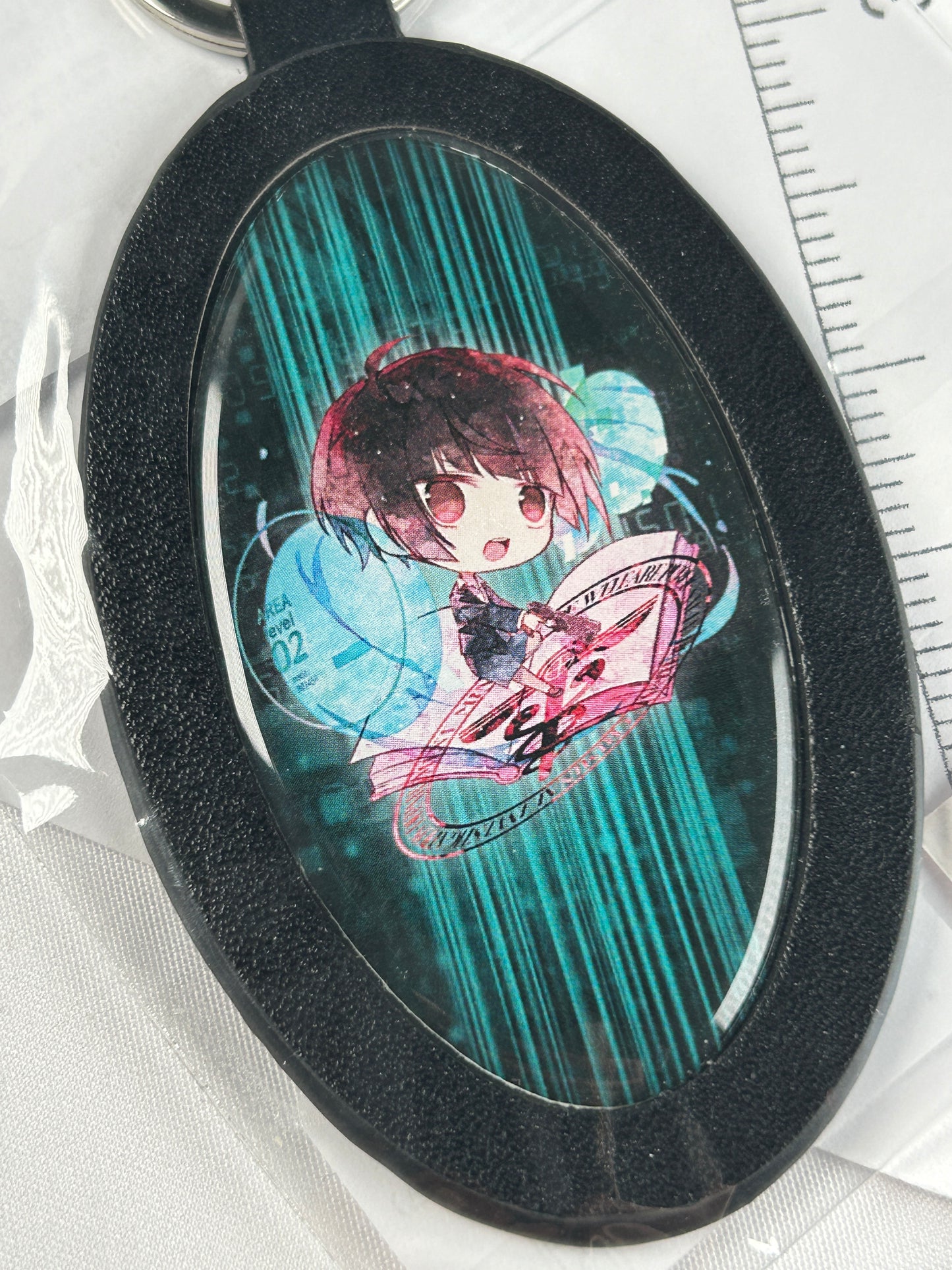 Akane Tsunemori Chibi Leather Keychain Psycho Pass CS.FRONT