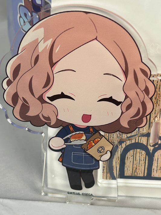 Haru Okumura Noire Acrylic Stand Persona 5 Royal Baker Café Collaboration