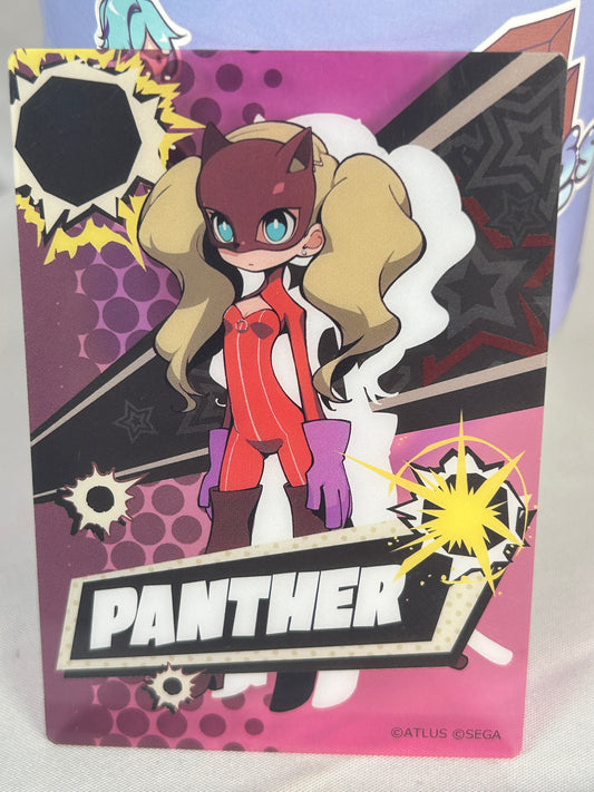 Ann Takamaki Panther Character Card Persona 5 Tactica