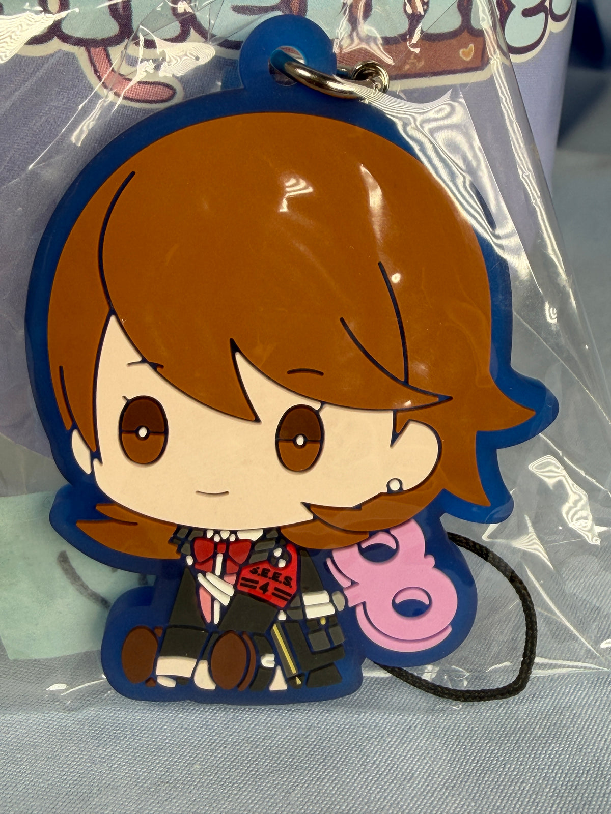 Yukari Takeba Rubber Strap Keychain Persona 3 Reload Petatto Nejimaki