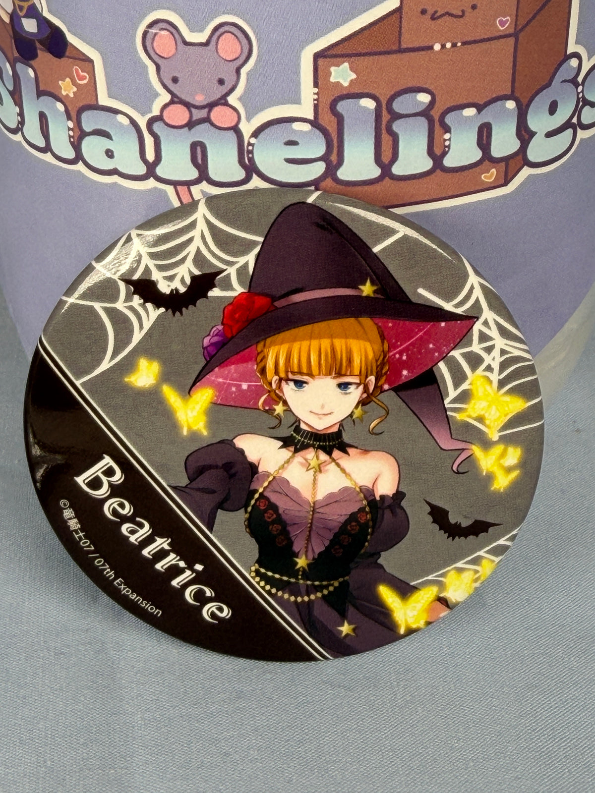 Beatrice Halloween Ver Half Body Can Badge Pin Umineko When They Cry
