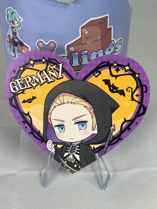 Germany Halloween Party Heart Display Paper Hetalia World Stars