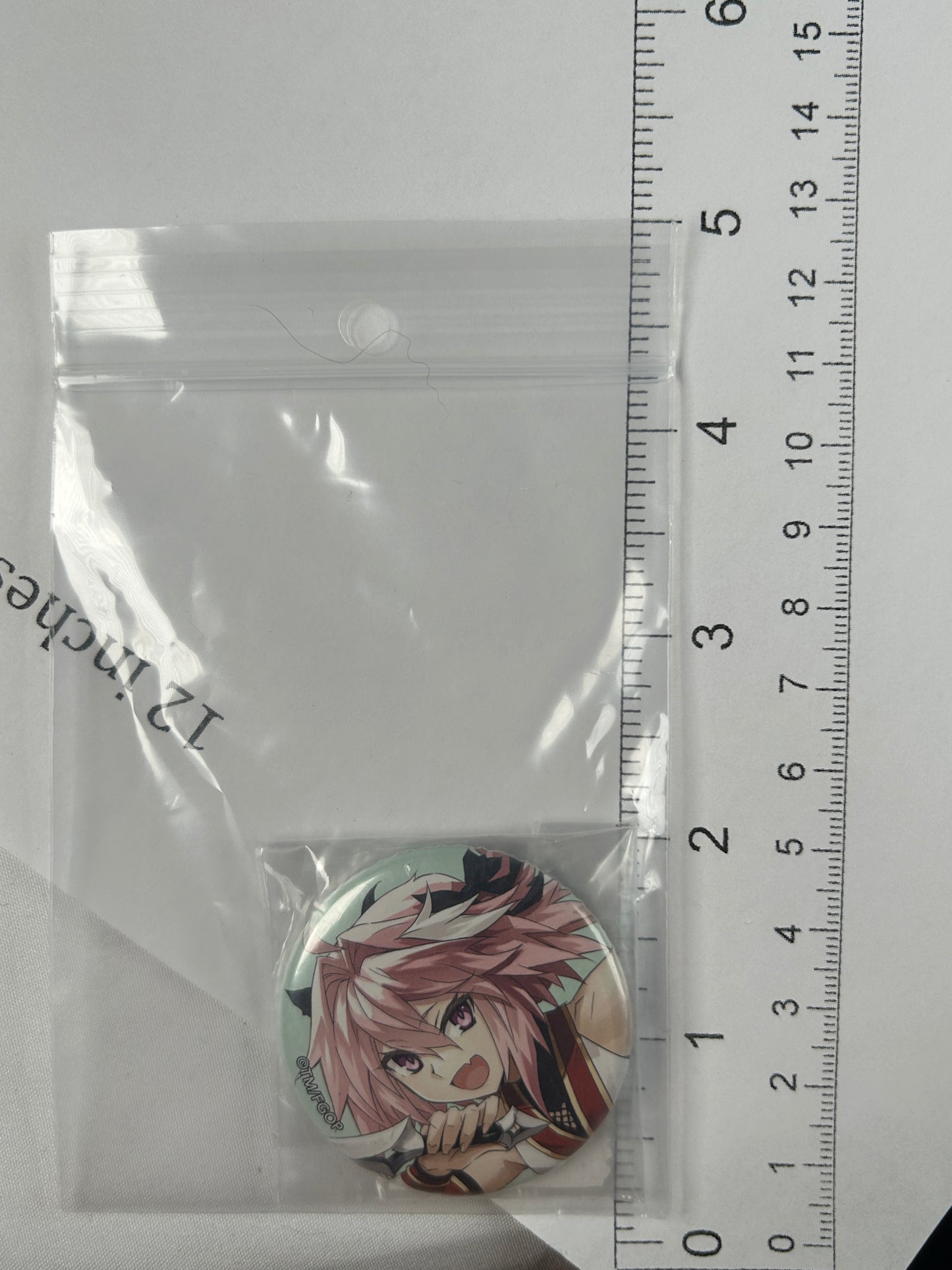 Astolfo Rider Of Black Can Badge Fate Grand Order Fes 2024