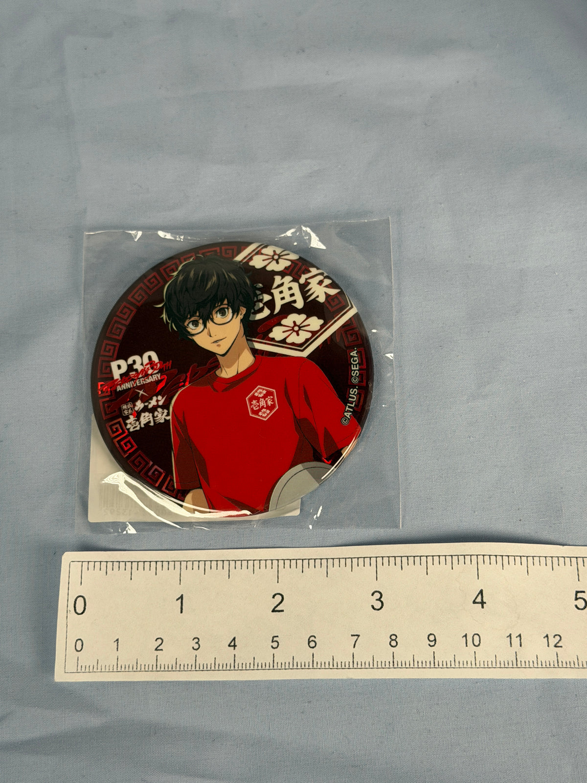 Ren Amamiya Joker Ramen Can Badge Persona 5 Royal Ichikakuya Collaboration