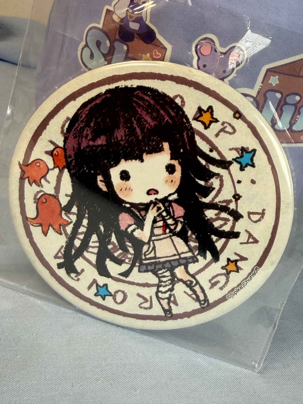 Mikan Tsumiki GraffArt Can Badge Pin Danganronpa 2 Reload