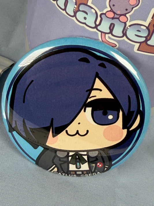 Makoto Yuki :3 Can Badge Pin Persona 3 Reload X Bkub