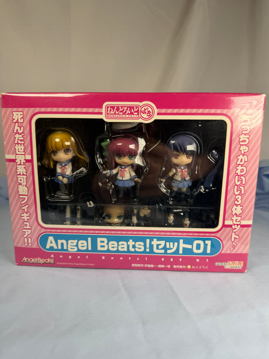 Nakamura Yuri Shiina Yusa Nendoroid Petite Minifigure Set 01 Angel Beats