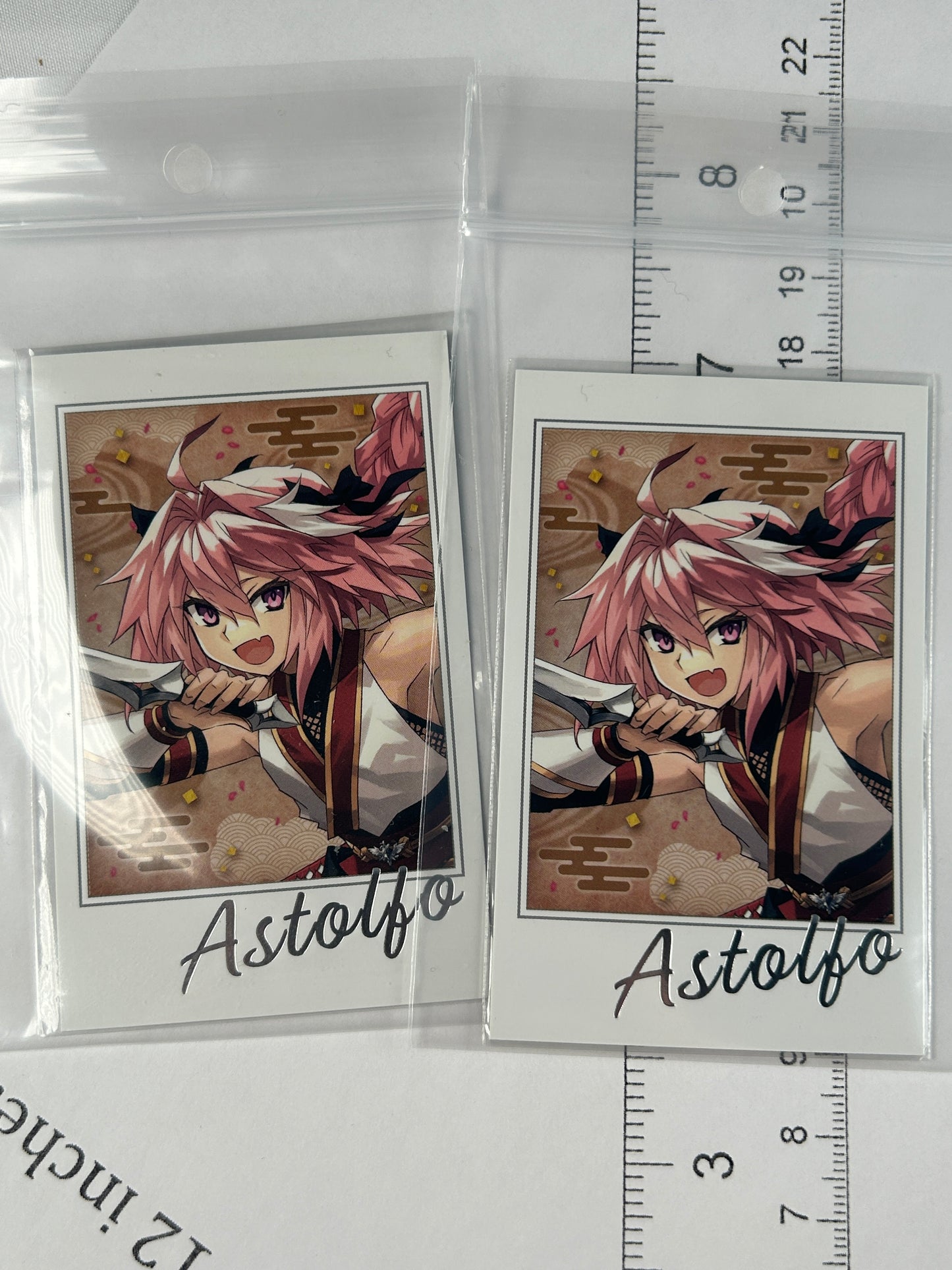 Astolfo Rider Of Black Autograph Polaroid Fate Grand Order Fes 2024