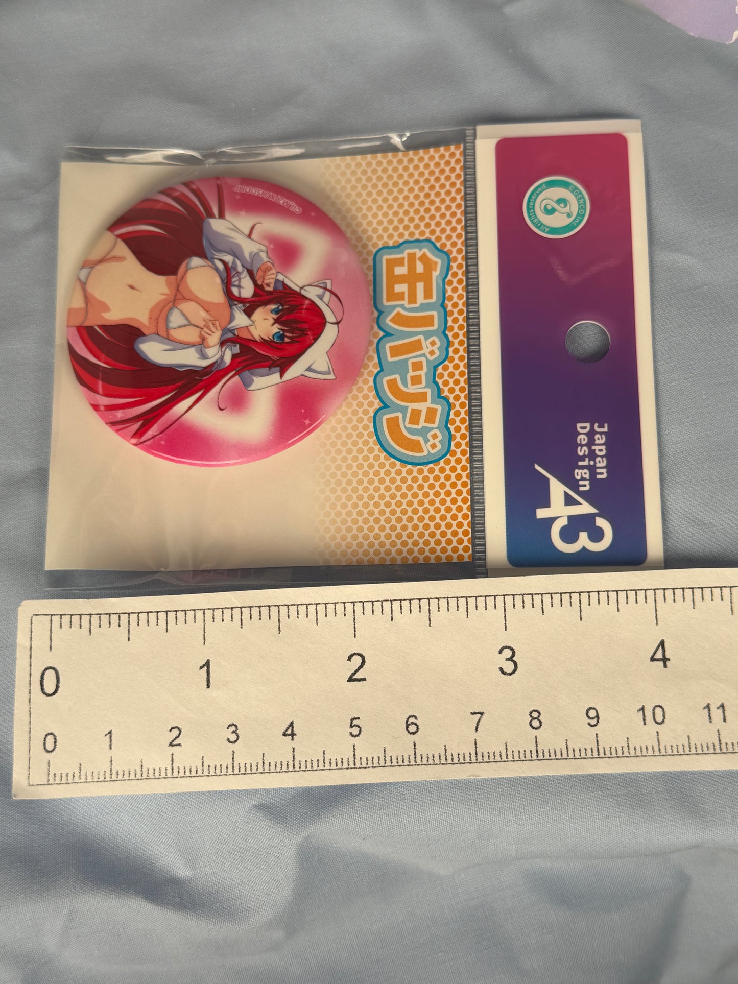 Rias Gremory Full Body Button Badge High School DxD HERO eeo Lottery
