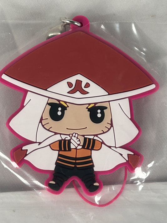 Naruto Uzumaki Rubber Keychain Charm Naruto Next Generations Ichiban Kuji G Prize