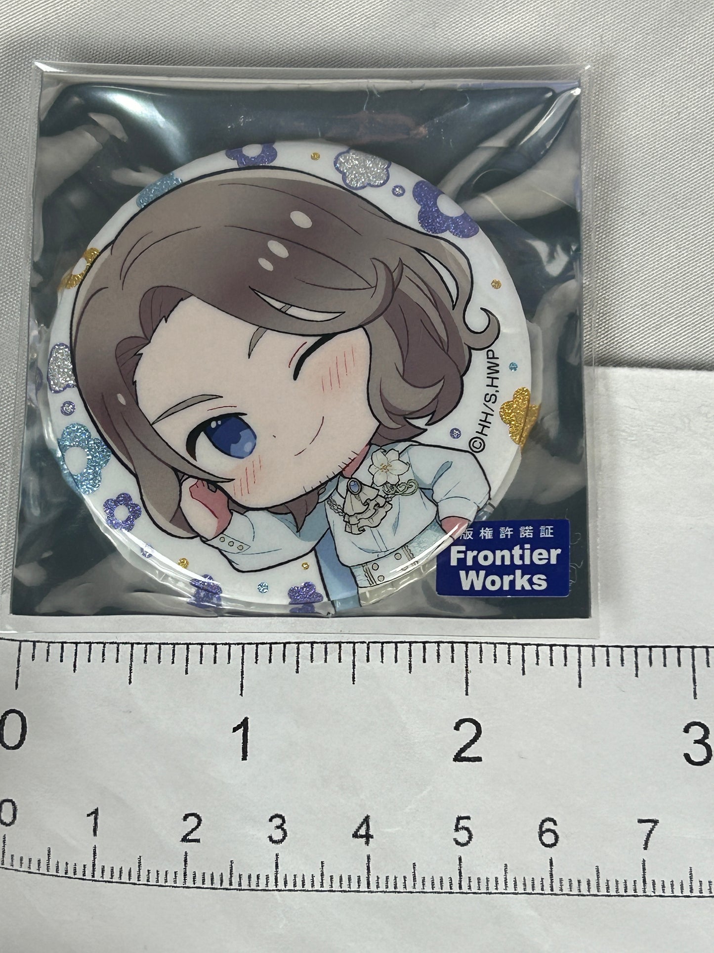 France Chibi Flower Parade Button Badge Hetalia World Stars