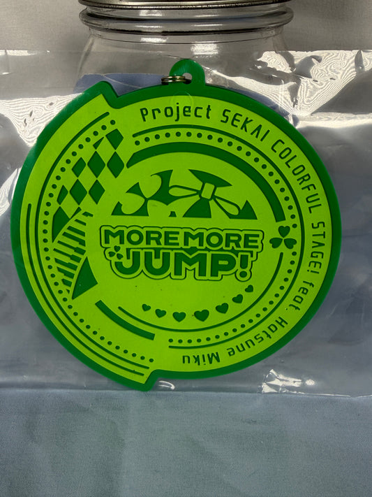 Project Sekai Large Rubber Keychain More More Jump!