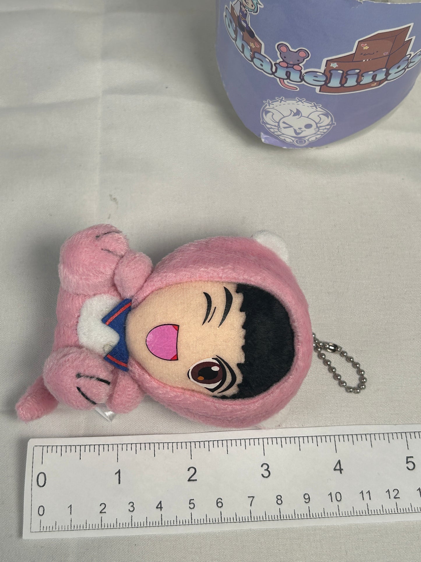 Takeshi Momoshiro Mini Mascot Costume Plush Keychain The Prince of Tennis