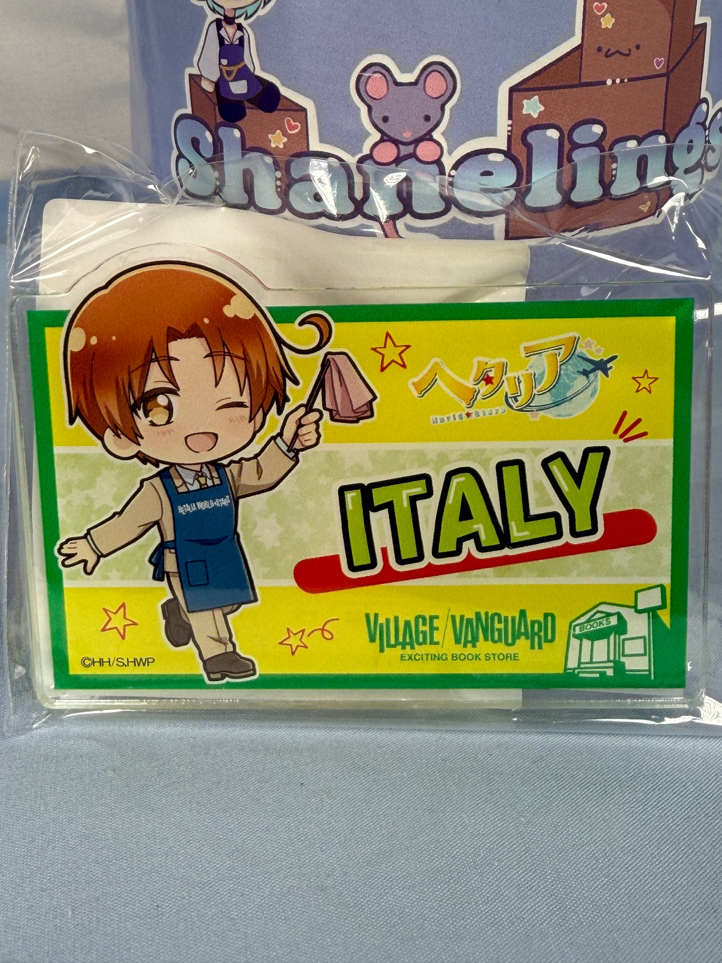 Italy Acrylic Clip Hetalia World Stars x Village Vanguard Collaboration