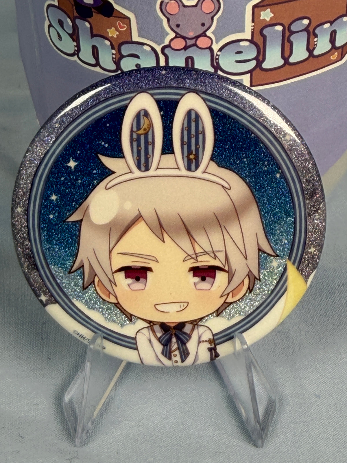 Prussia Bunny Moon Pin Badge Hetalia World Stars Amo Café 2026