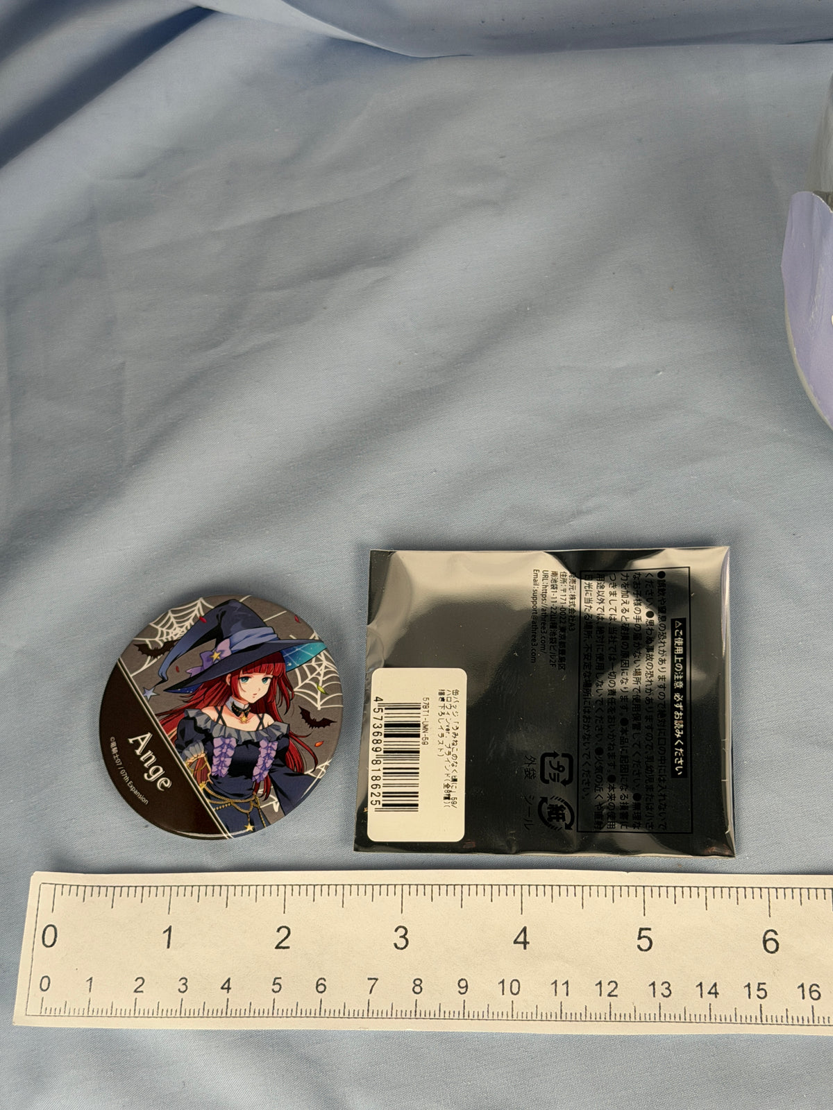 Ange Ushiromiya Halloween Ver Half Body Can Badge Pin Umineko When They Cry