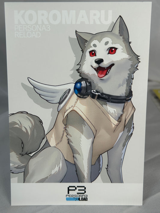 Koromaru Postcard Persona 3 Reload
