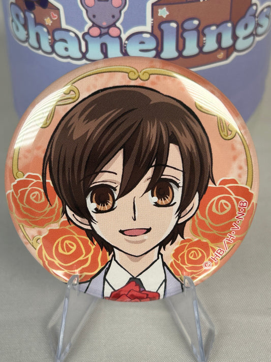 Fujioka Haruhi Badge Button Ouran Highschool Host Club 20th Anniversary