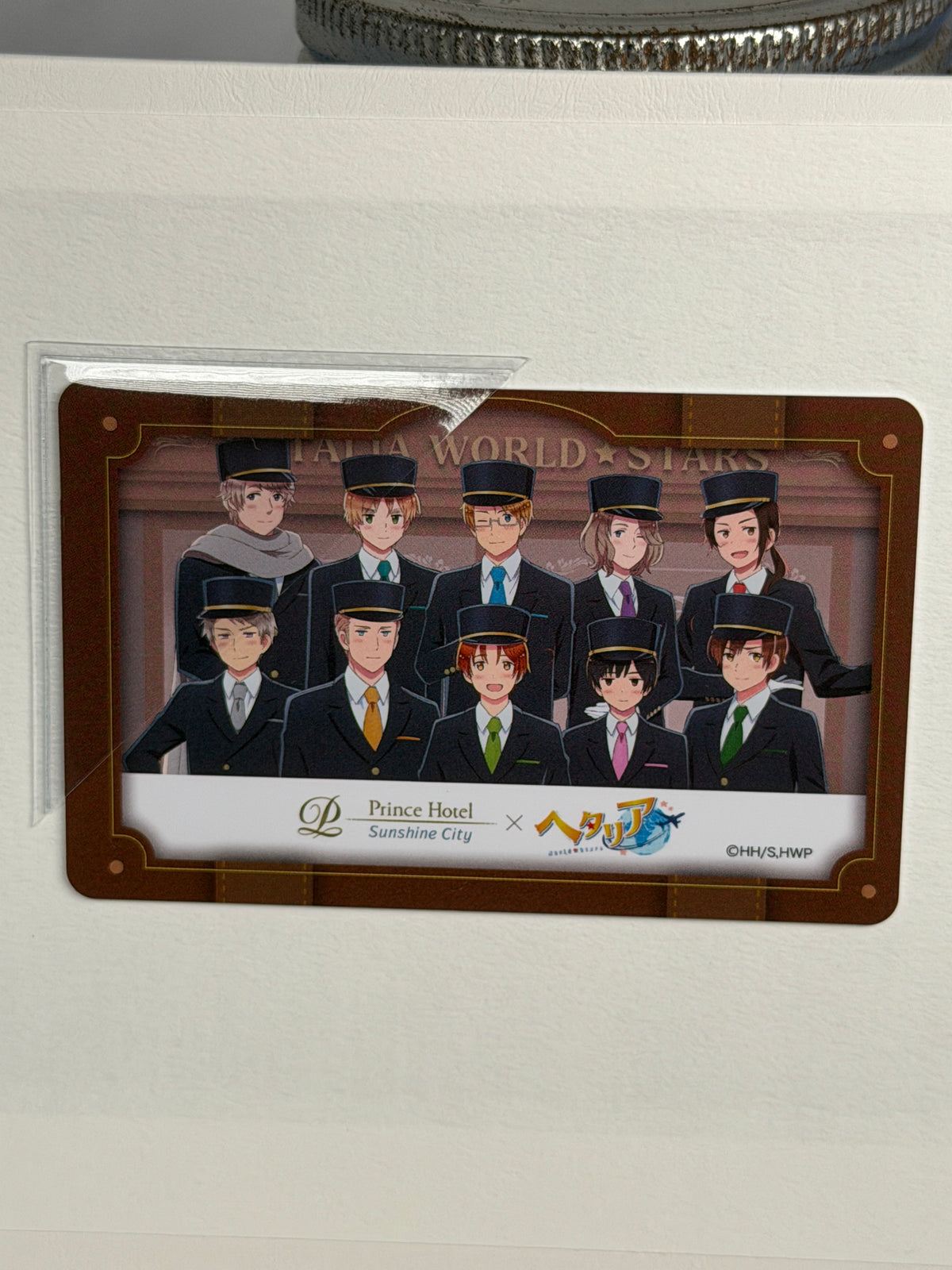 Hetalia World Stars Card and Picture Sunshine City Prince Hotel Collaboration