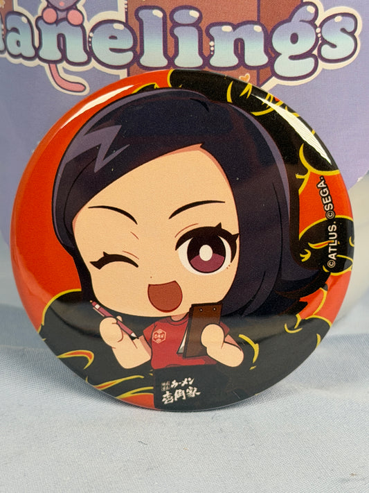 Maya Amano Ramen Can Badge Persona 2 Eternal Punishment Ichikakuya Collaboration
