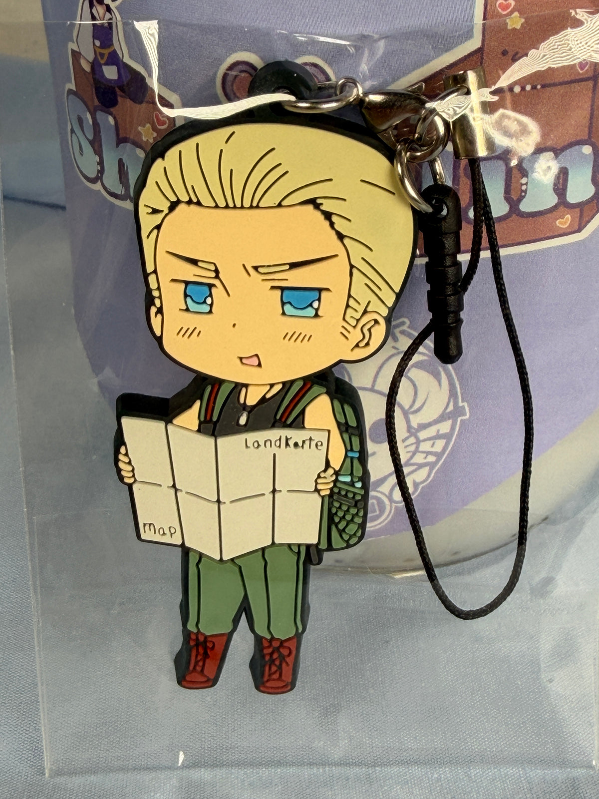 Germany Rubber Strap Keychain Hetalia The Beautiful World Vol 1 2015